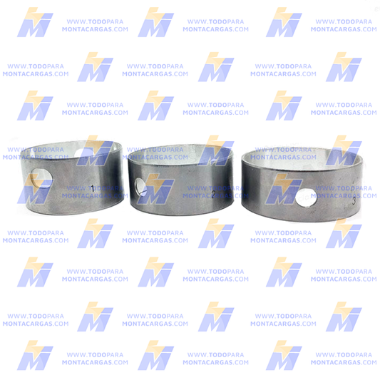 Juego de 3 bujes de arbol de levas Mitsubishi S4S