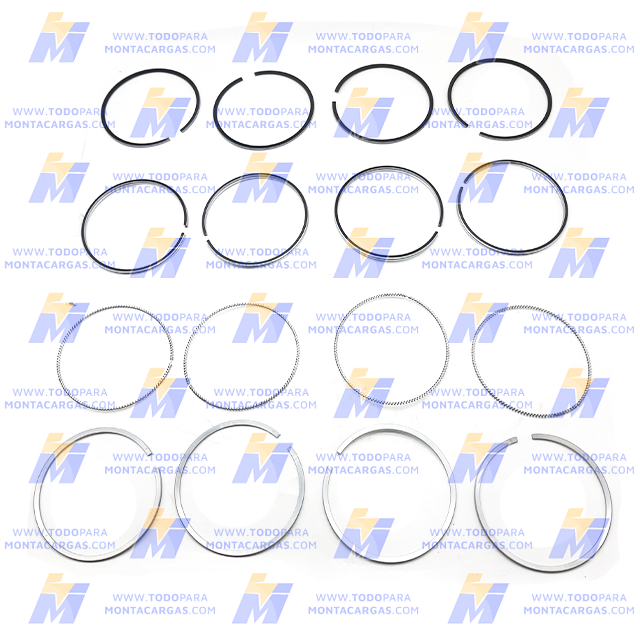 Juego de anillos piston STD Mitsubishi S4S/S6S