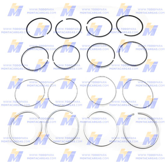 Juego de anillos piston STD Mitsubishi S4S/S6S