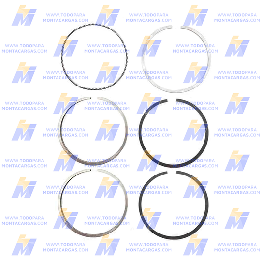Juego de anillos Piston 0.50mm Mitsubishi S6S