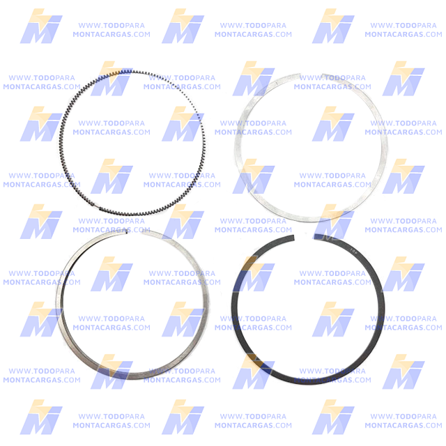 Juego de anillos Piston 0.50mm Mitsubishi S6S