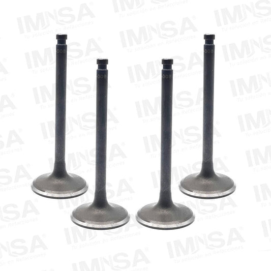 Juego de 4 valvulas de admision Nissan K15/K21/K25